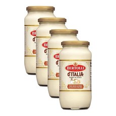 Bertolli 베르톨리 디탈리아 4가지 치즈 알프레도 파스타 소스 479g 4팩