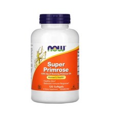 나우푸드 Super Primrose 달맞이꽃오일 1 300mg 소프트젤 120 정, 1개, 120 개 -용량 및 사이즈를 확인해주세요, 120정