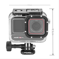 60M 방수 하우징 쉘 Insta360 Ace Pro 보호 다이빙 케이스 스포츠 카메라 액세서리, 02 ACE PRO, 1개