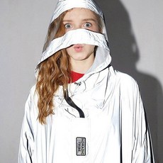 [엔오티] OVERSIZED RAIN COAT [GRAY]