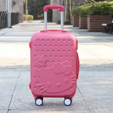 [ 구입가의 10% 입금 ] 헬로키티 캐리어 캐릭터 여행 어린이 키티 가방 미니 기내용