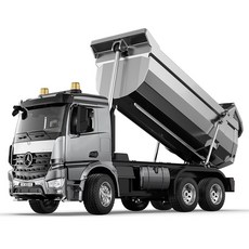 메탈 dump 버킷 RC트럭 메르세데스 벤츠 Arosc 아로스 합금 덤프트럭 피규어 중국테크닉 Cada 무선조정 E590 1:20 모델, 기본(배터리1개)