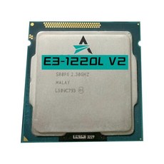 제온 E3 1220L V2 프로세서 2.3GHz 3MB 2 코어 17W SR0R6 LGA 1155 CPU 1220LV2, 한개옵션0