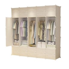 우드패턴 정리함 다용도장 베이직 183x183cm 안방서랍장 옷선반 옷장선반 방수납 수납박스 *B!ust, ☆-해당 상품 선택-☆