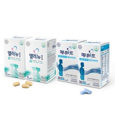 바이엘 남여 임신준비 멀티비타민 2SET_엘레뉴1단계+메네비트/엽산, 2. 엘레뉴1단계_56정x3통 + 메네비트_30정x3통, 3개