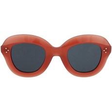 Celine CL41445/S 35J Pink Lola Round Sunglasses