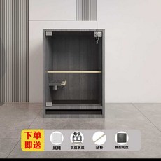 앵무새새장 보온 온도계 횃대 둥지 이동식 조류 집, 1개