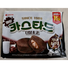 롯데 까망카스타드더블초코276g, 3개