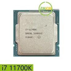 인텔 코어 I7-11700K i7 11700K 3.6GHz 옥타 코어 16 스레드 CPU 프로세서 L3 = 16M 125W LGA 1200, 01 I7-11700K - 11700k