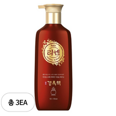 리엔 보음경옥액 모발영양 한방 린스, 500ml, 3개