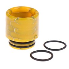 1pc 플라스틱 넓은 나선형 드립 팁 입 조각 안티 침을 다시 810 담배 홀더 인터페이스 크기 12.5mm, [01] Mouthpiece, 1개