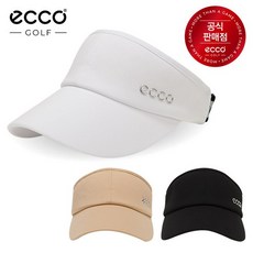 [ECCO] 우먼스 바이저 여성 골프 썬캡 EB2S142, 00101F 화이트 free, free