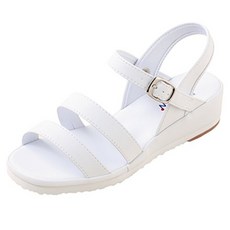  블랑앤제 두줄 간호사샌들 