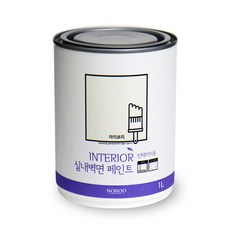 벽지페인트 벽면 순환경 노루표페인트 1L, 화이트