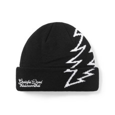 디스이즈네버뎃 THISISNEVERTHAT FW22 GD Lightning Beanie Black 217693