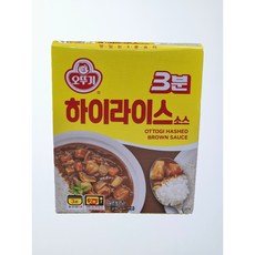 오뚜기 3분 하이라이스, 200mg, 1개