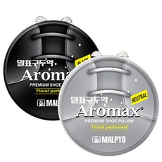 말표 구두약 캔 40g (블랙/브라운/뉴트럴) 1+1, 1세트, 블랙+뉴트럴