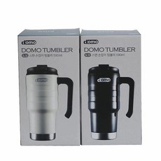 식기 스텐손잡이텀블러 590ml 피쳐 포트 주방용품 주전자 도모 블 랙