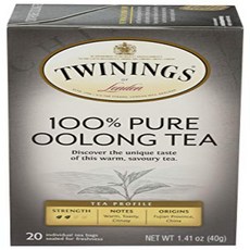 Twinings China Oolong Tea 20 ct Twinings 중식 우롱차 20ct, 127.01g, 1개, 1개