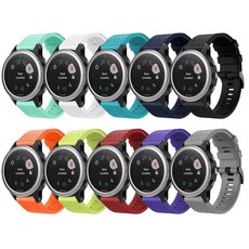Garmin Fenix 5S와 호환 실리콘 손목 밴드 교체용 시계 밴드 5S/Fenix 5S 플러스/Fenix 6S/Fenix 6S Pro/fenix 7S/Fenix 7S Pr, 10가지 색상