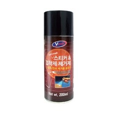 기타 [브이텍] 스티커 제거제 VT-021 (200ml), 옵션없음:[5637600]옵션없음