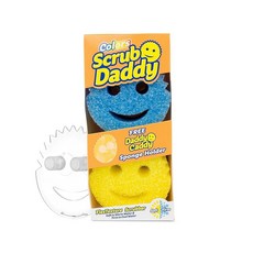 코스트코 스크럽대디 스크럽 대디 Scrub Daddy 색상 6개입 캐디 긁힘 방지 다용도 접시 스폰지 홀더 BPA 프리 및 폴리머 폼으로 제작 얼룩 냄새 주방-71, 없음, 1)대디캐디 스폰지홀더