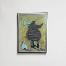 [바보사랑]샘토프트 그림액자 춤추는 연인 인테리어 벽걸이액자