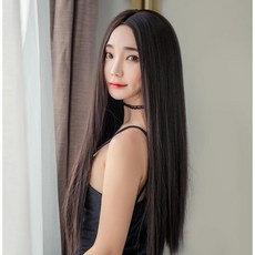 긴생머리통가발
