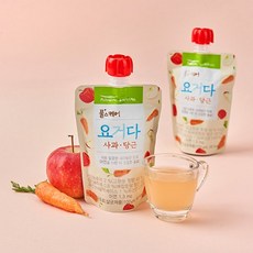 풀무원 디자인밀 요거다 사과당근주스 100ml x 40팩224753