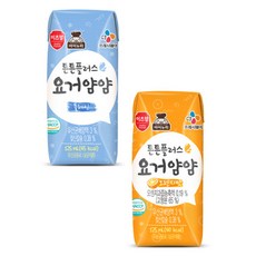 이츠웰아이누리 튼튼플러스 요거얌얌 (플레인 오렌지 각125mlx24개 / 1Box), 1개, 125ml, 01.튼튼플러스 요거얌얌 플레인 24개입