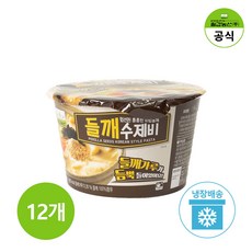 칠갑농산 들깨수제비 188.5g x 12개 즉석식품 간편조리