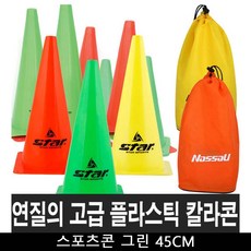 아이워너 연질PVC 스포츠콘 그린 45CM, 색상