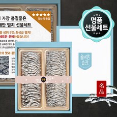 명절선물세트 남해안 명품멸치 선물세트 3호 대멸 300g+중멸300g, 1개