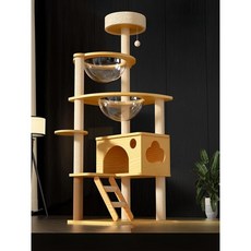  캣타워 크림펫 고양이 점프 스텐드 장난감 등반, 9 