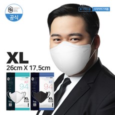 울트라빅 국내산 KF94 새부리형 XXXL 특대형 마스크, 1개입, 100개, 특대형(XL) 화이트