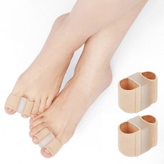[2세대] 엄지발가락 젤 섬유 분리보호대 좌우세트, 1개