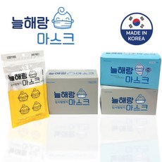 [5시 마감 당일배송] 국산 해오름 / 늘해랑 저자극 귀편한 김서림 방지 3중 4중 필터 일회용 의료용 덴탈 대형 소형 마스크 / 화이트 그레이 블랙 핑크, 늘해랑 덴탈 (의약외품O 김서림방지X), 1개