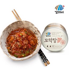 꼬마시 꼬막장170gx5팩 비법양념 꼬막비빔장 자숙꼬막, 단일상품