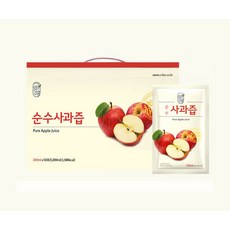 [그린애] 순수사과즙 100ml 50팩