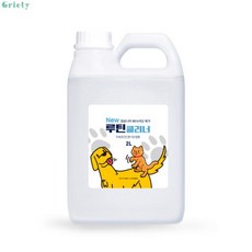 루틴클리너 리필형 2L 강아지 고양이 대소변 냄새 제거제 탈취제 11203495, 2L 1개 500ml 1개 - 루틴클리너