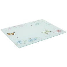 레녹스 버터플라이 메도우 라지 유리 도마 33x25x1cm, 1개, 상세설명참조, 유리 준비 보드 대형, 1개