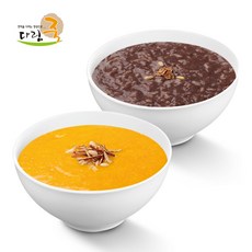 차갑게 먹으면 더 맛있는 호박죽 단팥죽 동지팥죽세트, 호박3팩+동지2팩_set