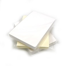 피크대만족최적가캘리그라피 마음담아 세트 50장 수채화 무지 백색 내맘대로 엽서실속가성비, 1. 무지엽서 백색 50p (봉투X)