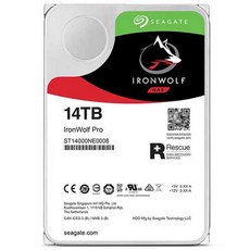 나스용 하드디스크 시게이트 아이언울프 nas HDD, 2. 14TB(Pro 버전), 상세 페이지 참고, 14TB(프로 버전) - 아이언울프16tb