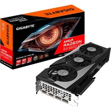 그래픽카드 기가바이트 라데온 RX 6600 XT 게이밍 OC PRO 8G 그래픽 카드 WINDFORS 3X 냉각 시스템 8GB 128비트 GDDR6 GV-R66XT 게이밍OC PR