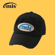 이미스 EMIS 볼캡 코튼 모자 와펜 투톤 베이직 데일리