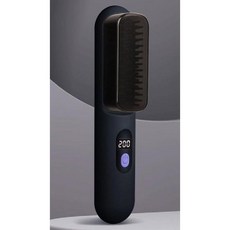 NEW 무선 세라믹 고데기 헤어 스타일러 브러쉬 35w 뉴메이슨, 블랙