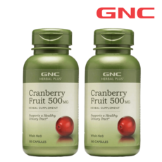 GNC 크랜베리 500 Cranberry 100캡슐 2개, 100정