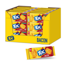 독일직구 TUC 베이컨 24 x 100g - 베이컨 맛이 나는 잘게 소금에 절인 크래커, 상세참조, 수량