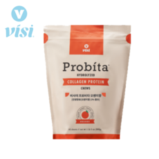 비사이 프로비타 콜라겐 프로틴 60정 3종 Visi Probita 저분자 콜라겐 펩타이드 95% 체내흡수율, 오렌지맛, 1개, 60개